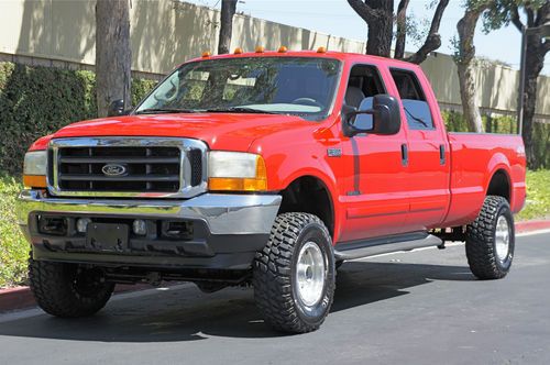 Crew cab long bed 4x4 powerstroke 7.3l diesel lariat pckg 85k miles ... clean!!!