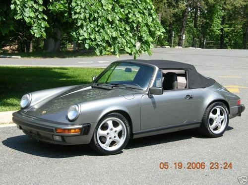 1988 porsche 911 cabriolet