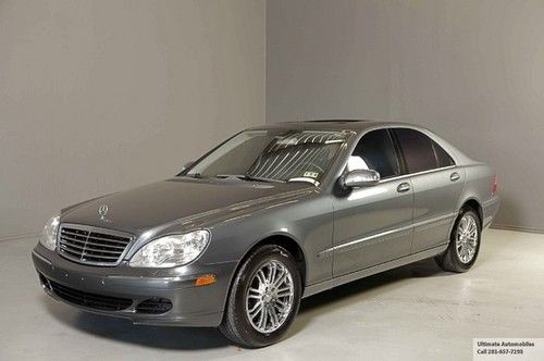 2006 mercedes benz s350 23mpg nav sunroof leather heatseats xenons chrome wood