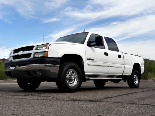 No reserve | 2004 chevy 2500hd lt | crew cab 4x4 | duramax diesel | xxtra clean!