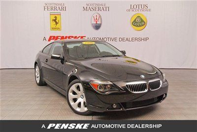 2006 bmw 650ci coupe~sport &amp; premium package~heads-up display~park distance