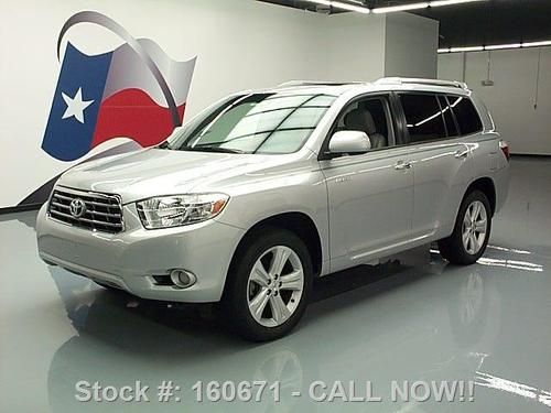 2010 toyota highlander ltd awd sunroof nav dvd 22k mi texas direct auto