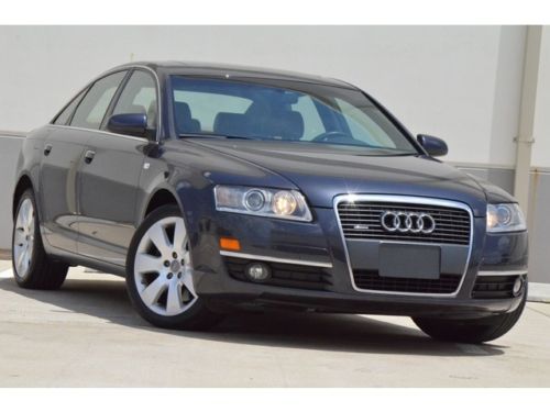 2006 audi a6 4.2l v8 quattro navigation s/roof htd seats prem sound $499 ship