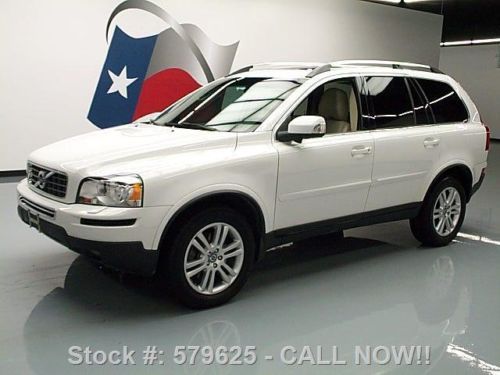 2011 volvo xc90 3.2 7-pass leather nav rear cam dvd 47k texas direct auto