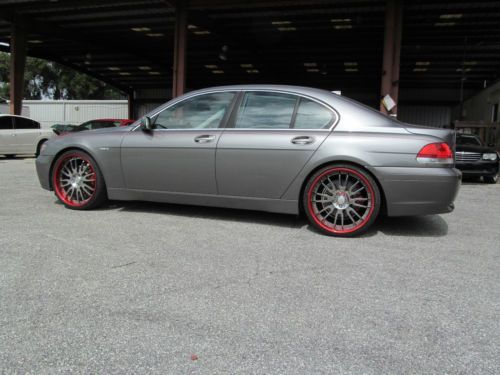 2002 bmw 745i,sport, 4-door 4.4l, 22&#034;wheels, very clean