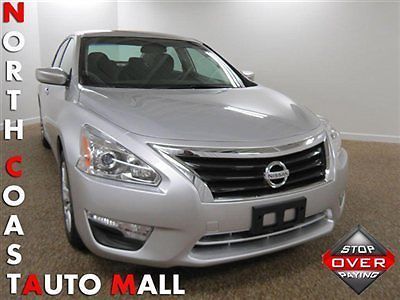 2013(13)altima 2.5 s silver/black fact w-ty keyless start phone cruise save huge