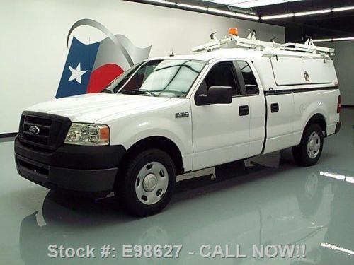 2008 ford f150 reg cab 5.4 v8 work truck mid-box 66k mi texas direct auto