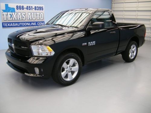 We finance!! 2013 ram 1500 express hemi regular cab sirius 10k 20 rim texas auto