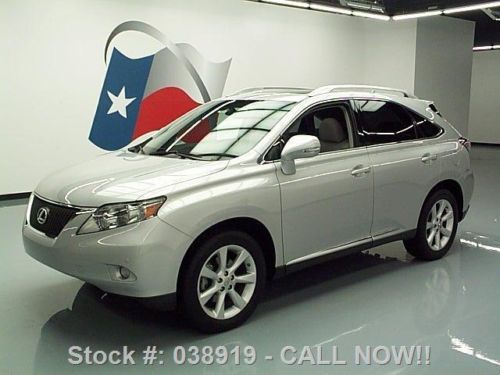 2010 lexus rx350 awd leather sunroof nav rear cam 61k texas direct auto