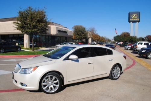 2011 buick lacrosse cxs leather navigation heated cooled seats sunroof cd