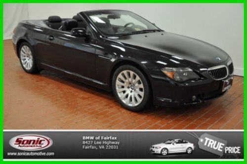 2005 645ci 4.4l v8 32v, automatic, convertible premium, super clean