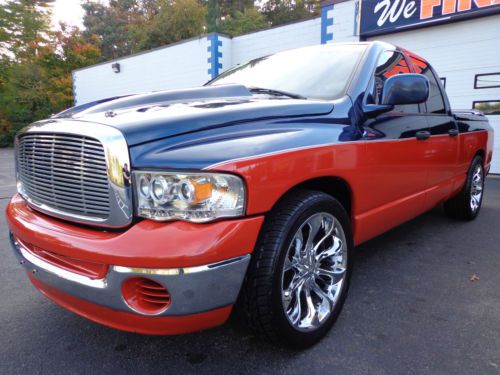 2005 dodge ram 1500 crew cab slt * 22&#034; rims * custom paint * show truck !