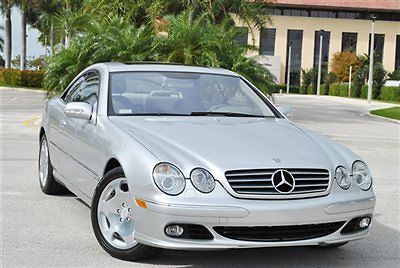 2005 cl600 v12 - only 27,000 original miles - florida car - full service history