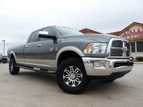 2010 dodge ram 3500 laramie long bed navigation dvd custom wheels clean carfax