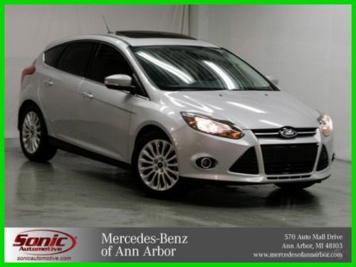 2012 titanium (5dr hb titanium) used 2l i4 16v automatic fwd hatchback moonroof