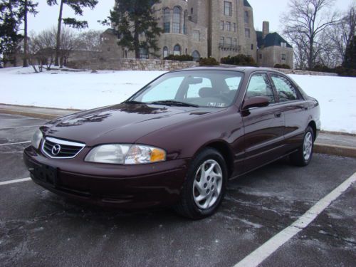 2002 mazda 626 es low miles one owner very clean no reserve