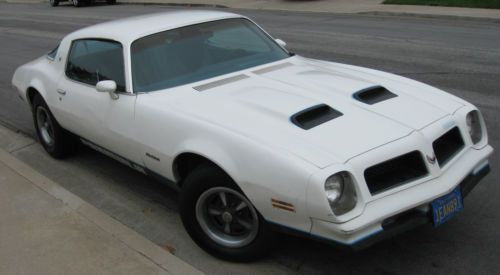 1976 pontiac firebird formula coupe 2-door 6.6l