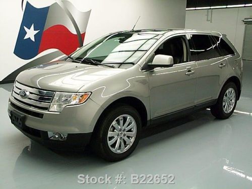 2008 ford edge ltd heated leather pano sunroof only 62k texas direct auto