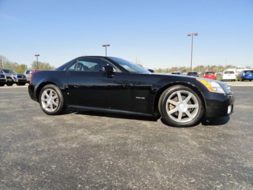 2007 cadillac xlr convertible 4.6l v8 black automatic