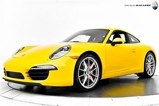 2012 porsche 911 2dr cpe carrera s dual zone climate control leather seats