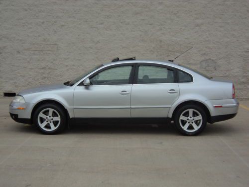 2004 vw passat glx 4motion awd non smoker clean accident free no reserve!!!