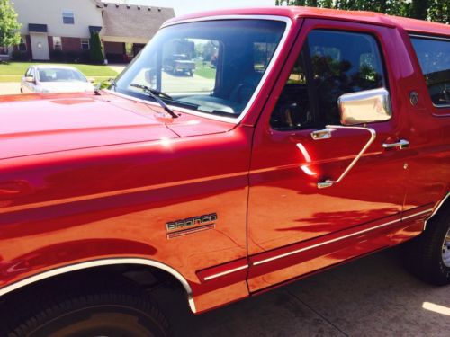 1991 ford bronco silver anniversary edition california vehicle