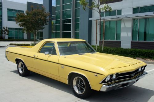 Find used 1969 Chevy El Camino True SS 396 #'s Matching Factory Daytona ...