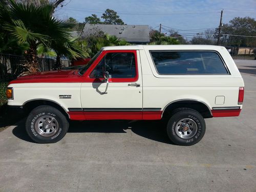 1989 ford bronco xlt "no reserve"