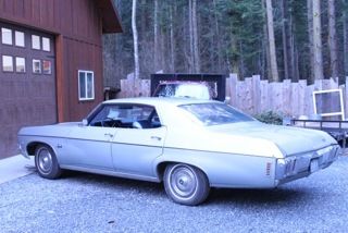 1970 chevrolet impala base hardtop 4-door 5.7l