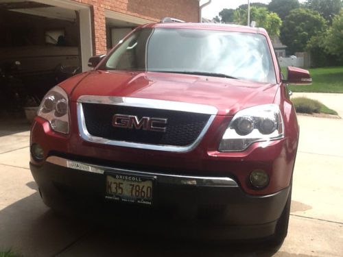 2011 gmc acadia slt sport utility 4-door 3.6l red