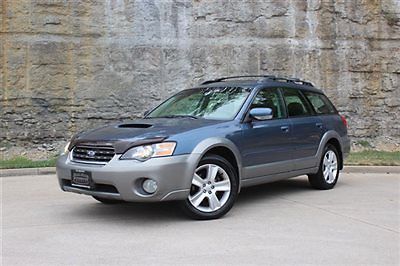 2005 subaru outback xt limited awd turbocharged leather sunroof clean carfax!!