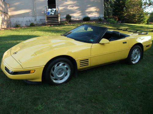 1991 chevrolet corvette convertible 2-door 5.7l