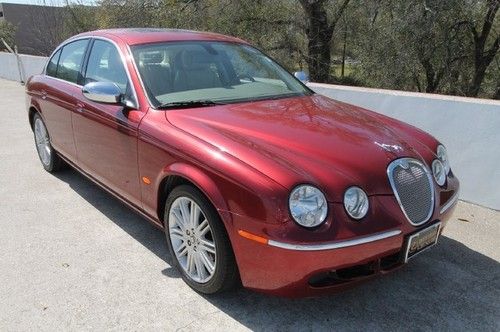 08 28k miles sunroof we finance rwd red tan leather wood trim texas 3.0l v6