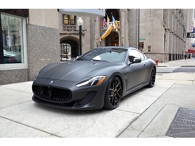 2013 maserati gran turismo mc coupe with only 2,103 miles, maserati dealer.....