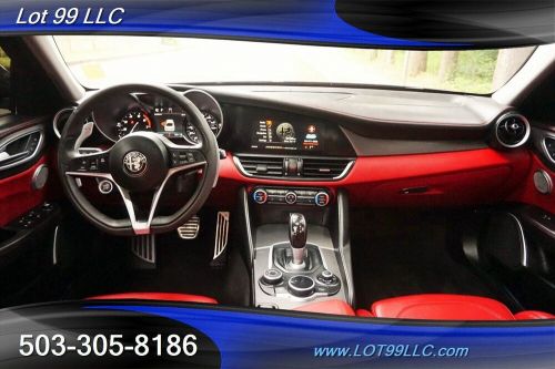 2019 giulia ti sport only 30k leather pano roof gps 2 owners