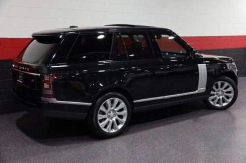 2014 land rover range rover supercharged 2-owner navigation 35401 miles serviced