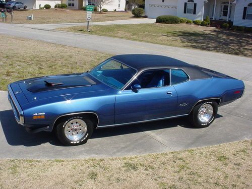 1971 plymouth b-5 blue 440 gtx 38k original miles,rust free all original metal,