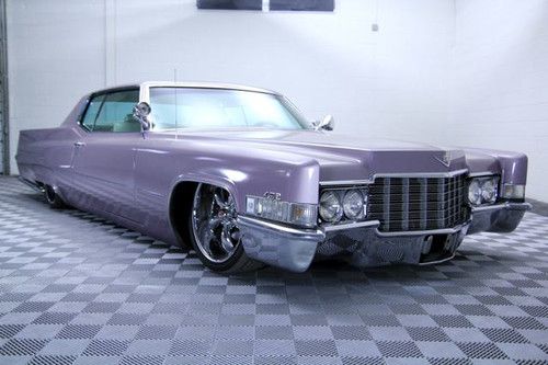 1969 cadillac deville custom show car. air ride suspension! v8! chrome! must see