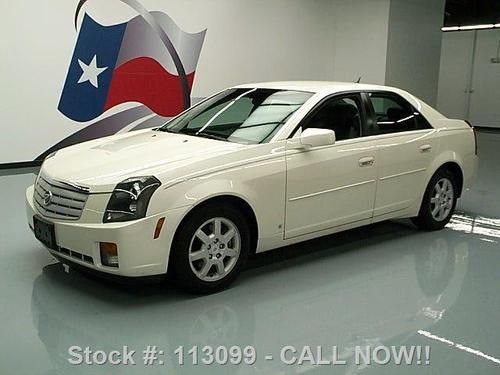 2007 cadillac cts v6 auto leather cruise control 62k mi texas direct auto