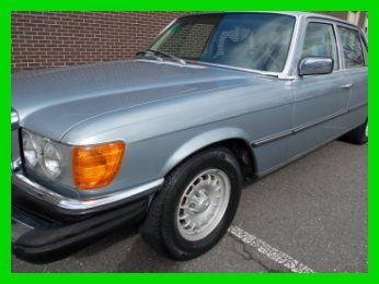 1980 mercedes-benz 450 sel-super low miles-original survivor and best and year !