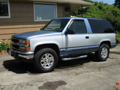 1994 chevrolet blazer silverado sport utility 2-door 6.5l turbo diesel