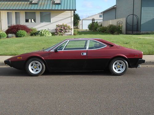 1975 ferrari 308 gt4 ,runs xlint ,needs paint ,original interior ,low reserve