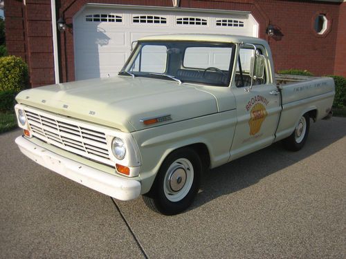 1969 ford shortbed pick-up  f-100 original survivor