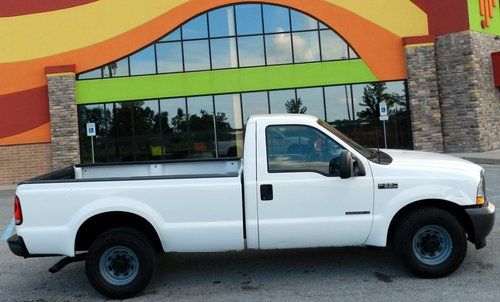 2002 regular cab 4x2 power stroke auto air solid work truck