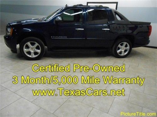 08 avalanche ltz 4wd leather certified warranty we finance 4x4