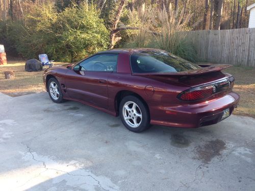 2000 pontiac firebird transam, t-top, good condition