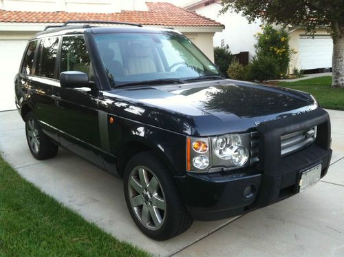 2005 range rover hse