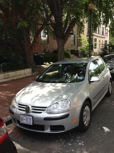 2009 volkswagen vw rabbit s hatchback 2d 2.5l-29k miles-warranty-similar to golf