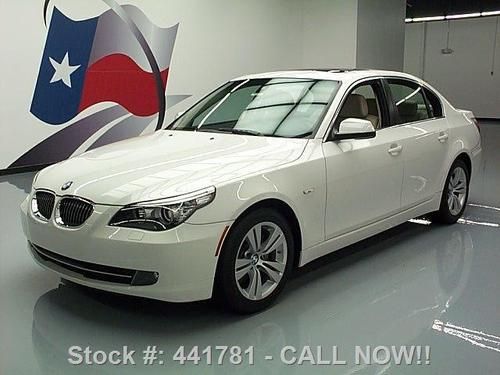 2010 bmw 528i automatic sunroof leather only 14k miles texas direct auto