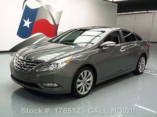 2011 hyundai sonata ltd turbo htd leather sunroof 28k! texas direct auto